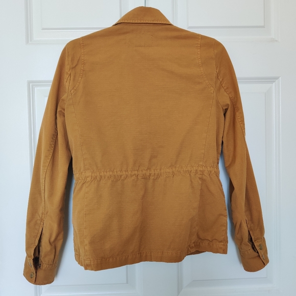 J. Crew Classic Twill Chino Jacket in Mustard - Picture 4 of 5